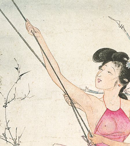 大关县-胡也佛的仕女画和最知名的金瓶梅秘戏图